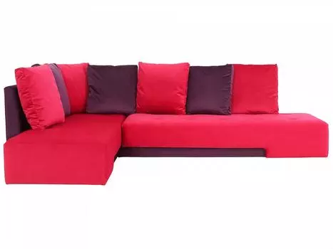 Диван london (ogogo) красный 296x76x215 см.
