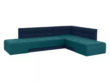 Диван london (ogogo) синий 296x76x215 см.