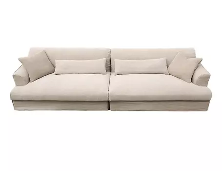 Диван maurice (gramercy) бежевый 300x70x98 см.