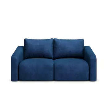 Диван minku нераскладной (kult) синий 180x96x105 см.