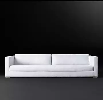 Диван modena shelter (idealbeds) белый 240x75x105 см.