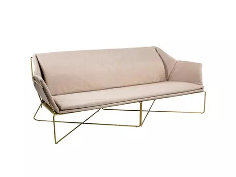 Диван «морендо» (object desire) бежевый 211x77x98 см.