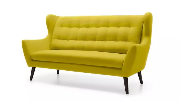 Диван ньюкасл (fiesta) желтый 197.0x94.0x107.0 см.