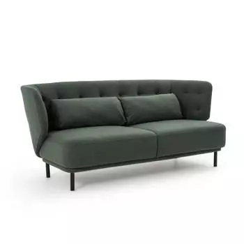 Диван нераскладной touco (laredoute) зеленый 187x80x85 см.