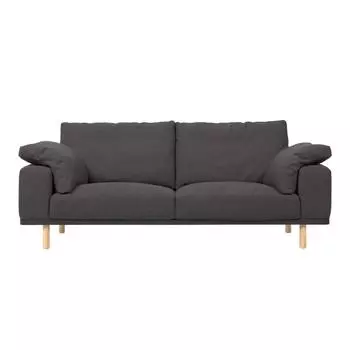 Диван noa (la forma) серый 230x94x100 см.