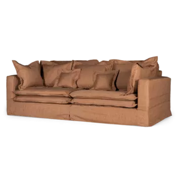 Диван norbiton 2 модуля (desondo) коричневый
