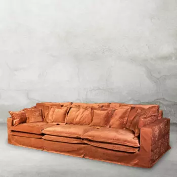 Диван norbiton 3 модуля (desondo) коричневый