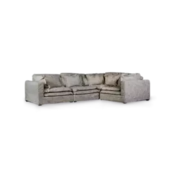 Диван norbiton угловой (desondo) коричневый