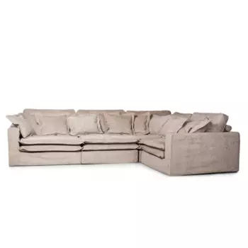 Диван norbiton угловой (desondo) серый