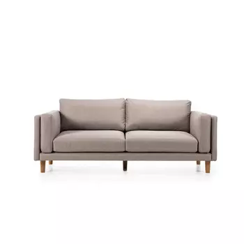 Диван norum нераскладной (kult) серый 214x87x93 см.