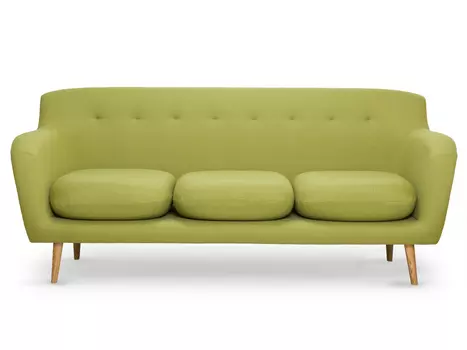 Диван oslo xl (myfurnish) зеленый 210x83x89 см.