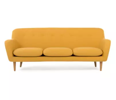 Диван oslo xl (myfurnish) желтый 210x83x89 см.