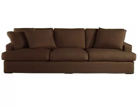 Диван penelope large sofa (gramercy) коричневый 252x92x104 см.