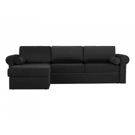 Диван peterhof (ogogo) черный 282x88x170 см.