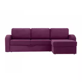 Диван peterhof (ogogo) фиолетовый 282x88x170 см.