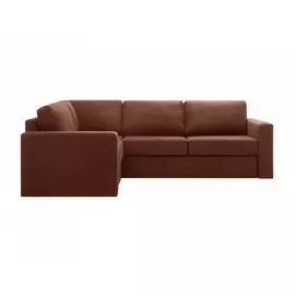 Диван peterhof (ogogo) коричневый 272x88x192 см.