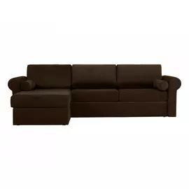 Диван peterhof (ogogo) коричневый 282x88x170 см.