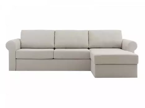 Диван peterhof (ogogo) серый 282x88x170 см.