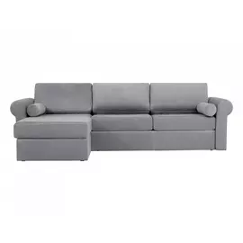 Диван peterhof (ogogo) серый 282x88x170 см.