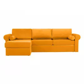 Диван peterhof (ogogo) желтый 282x88x170 см.