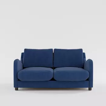 Диван plumage (myfurnish) синий 170x83x93 см.