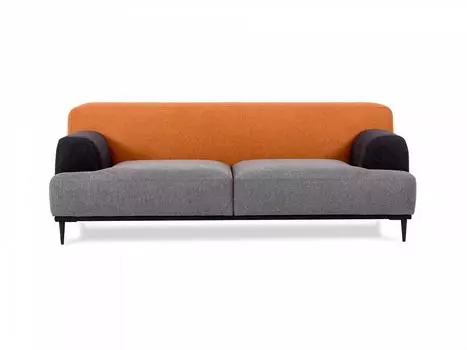 Диван portofino wave (ogogo) оранжевый 196x72x97 см.