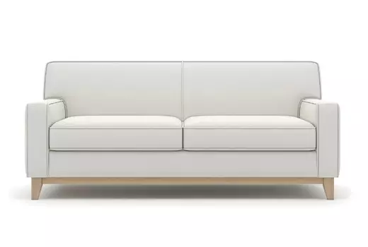 Диван прямой monk (dubrava) белый 200x86x100 см.