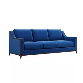 Диван раскладной модерн (r-home) синий 193x92x99 см.