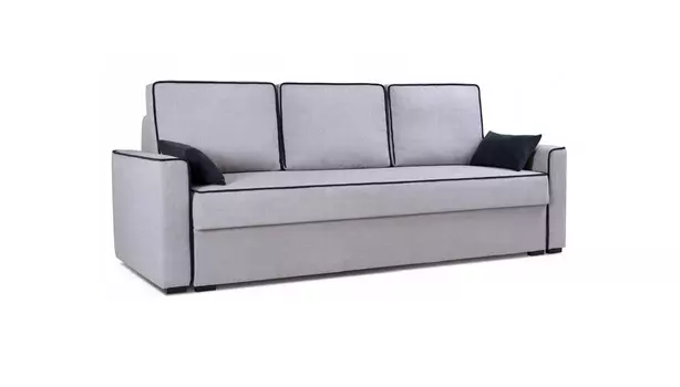 Диван раскладной napoli (myfurnish) серый 235x94x92 см.