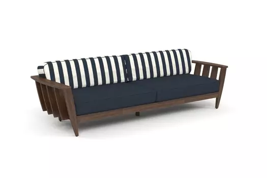 Диван reef (yachtline) синий 251x90 см.