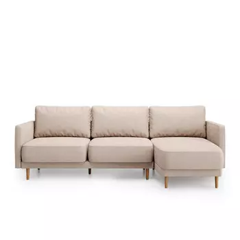 Диван rene нераскладной (kult) бежевый 275x95x180 см.