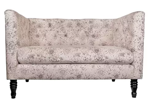 Диван rose beige flower (mak-interior) бежевый 133x81x75 см.
