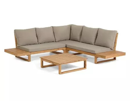 Диван садовый flaviina (la forma) коричневый