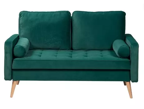 Диван scott двухместный зеленый (bradexhome) зеленый 146x84x81 см.