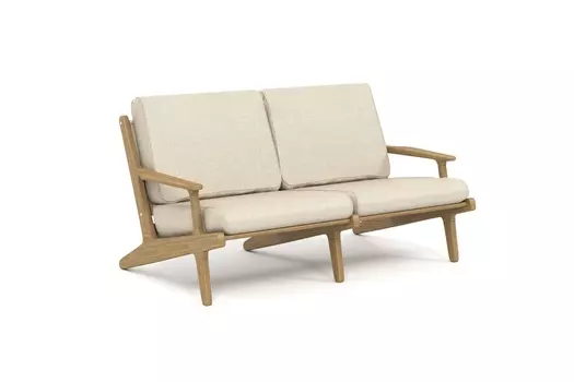 Диван seagull (yachtline) бежевый 155x80x93 см.