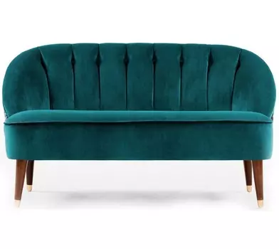 Диван secret garden by burcu korkmazyurek (icon designe) бирюзовый 130x74x73 см.