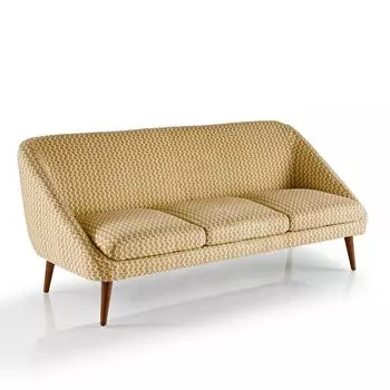 Диван séméon (laredoute) желтый 184x80x80 см.