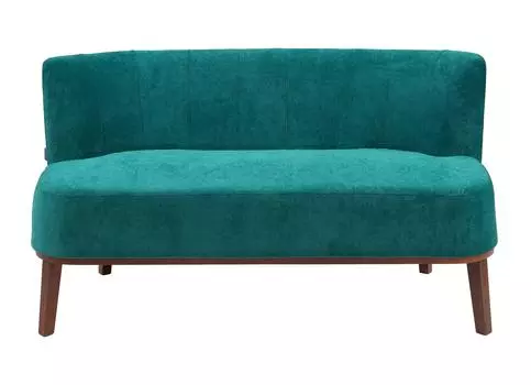 Диван шафран_изумруд (outdoor) зеленый 132x75x62 см.