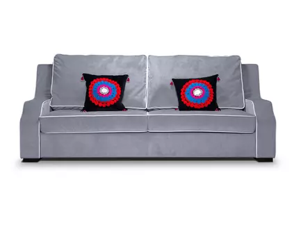 Диван шервуд (modern classic) серебристый 223.0x97.0x97.0 см.