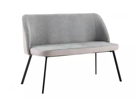 Диван-скамья praga (bradexhome) серый 116x82x61 см.