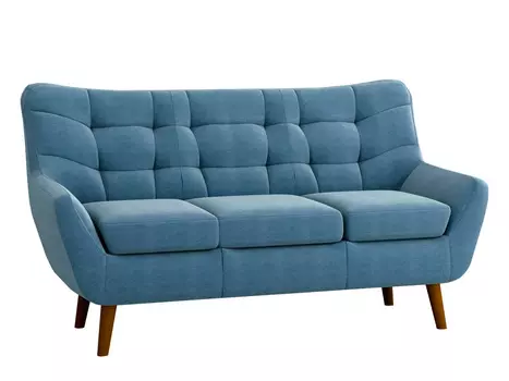 Диван сканди блю арт (r-home) голубой 187x93x90 см.