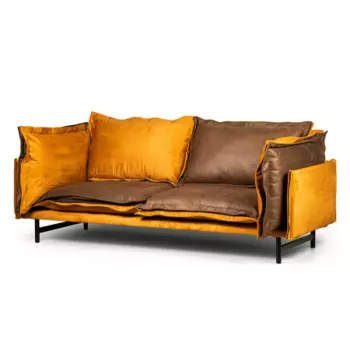 Диван soft (desondo) желтый