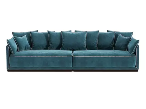 Диван soho (the idea) бирюзовый 308x92x94 см.