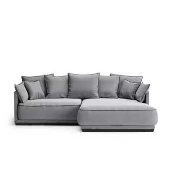 Диван soho (the idea) серый 248x92x162 см.