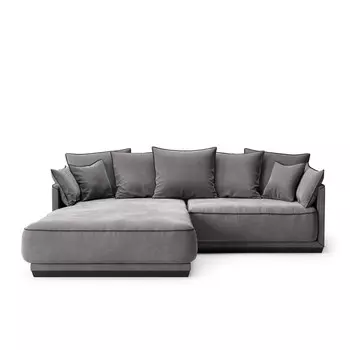 Диван soho (the idea) серый 248x92x195 см.