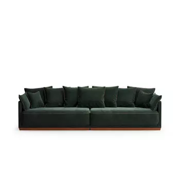 Диван soho (the idea) зеленый 308x92x94 см.
