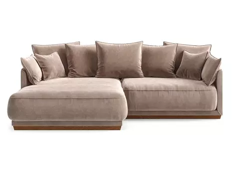 Диван soho (тобакко) (the idea) бежевый 248x92x162 см.