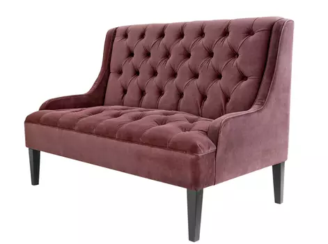 Диван sommet brown red (mak-interior) красный 125x94x75 см.