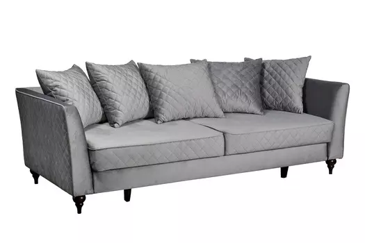 Диван sorrento (garda decor) серый 130x86x101 см.