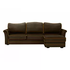 Диван sydney (ogogo) коричневый 283x97x173 см.